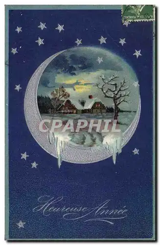 Cartes postales Fantaisie Lune