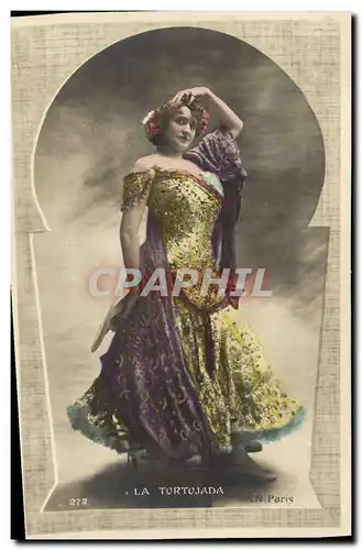 Cartes postales Fantaisie Femme Theatre La Tortojada