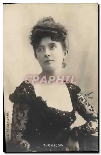 Cartes postales Fantaisie Femme Theatre Thomassin