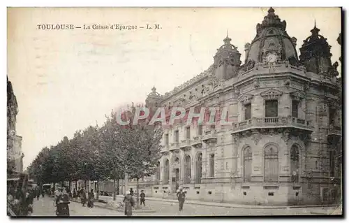 Ansichtskarte AK Banque Caisse d&#39Epargne Toulouse