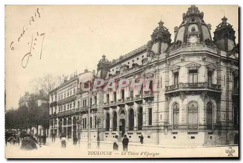 Ansichtskarte AK Banque Caisse d&#39Epargne Toulouse