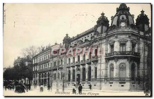 Ansichtskarte AK Banque Caisse d&#39Epargne Toulouse