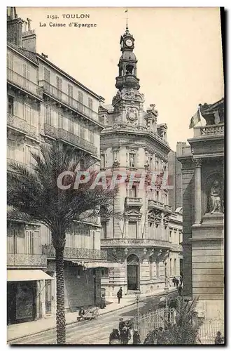 Cartes postales Banque Caisse d&#39Epargne toulon