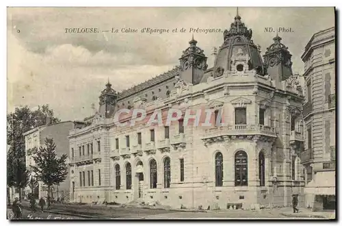Cartes postales Banque Toulouse La Caisse d&#39Epargne et de Prevoyance