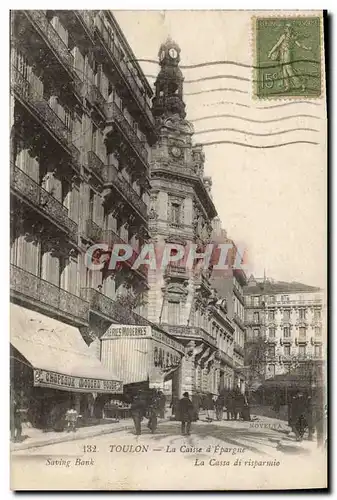 Ansichtskarte AK Banque Caisse d&#39Epargne Toulon