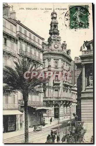 Cartes postales Banque Caisse d&#39Epargne Toulon