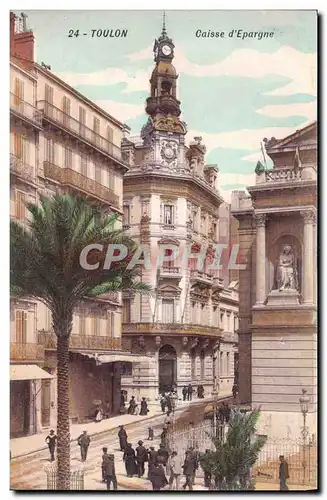 Cartes postales Banque Caisse d&#39Epargne Toulon