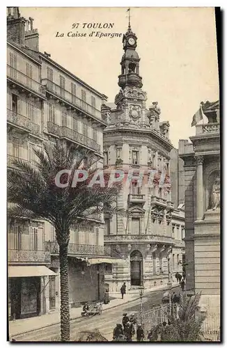 Cartes postales Banque Caisse d&#39Epargne Toulon