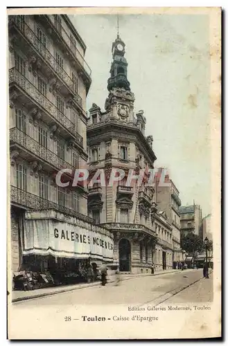 Cartes postales Banque Caisse d&#39Epargne Toulon