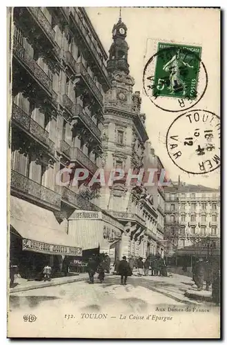 Cartes postales Banque Caisse d&#39Epargne Toulon