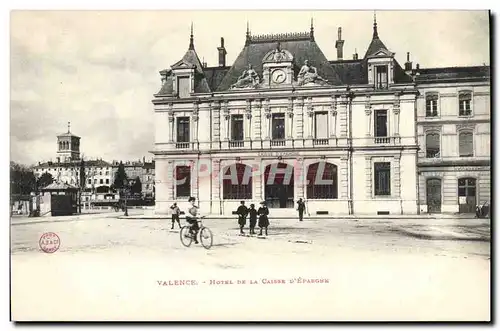 Cartes postales Banque Valence Hotel de la Caisse d&#39Epargne
