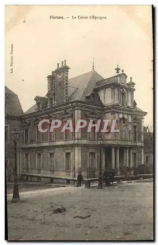 Cartes postales Banque Caisse d&#39Epargne Vierzon