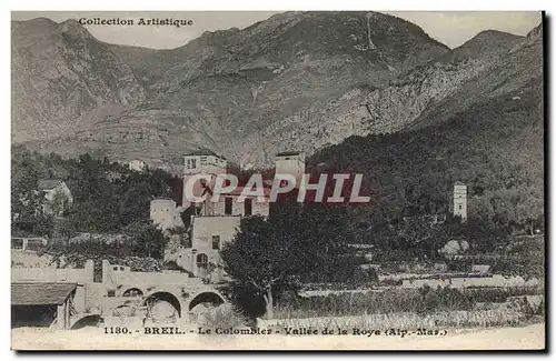 Cartes postales Colombe Colombophilie Breil Le colombier Vallee de la Roya