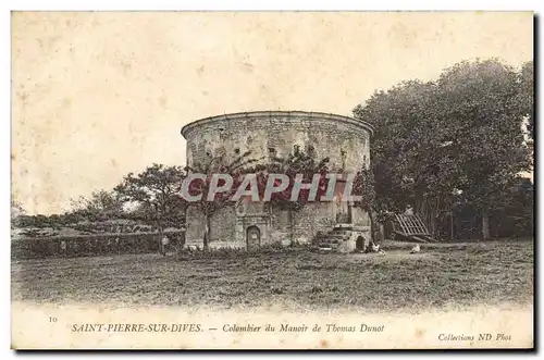 Cartes postales Colombe Colombophilie Saint Pierre sur Dives Colombier du manoir de Thomas Dunot