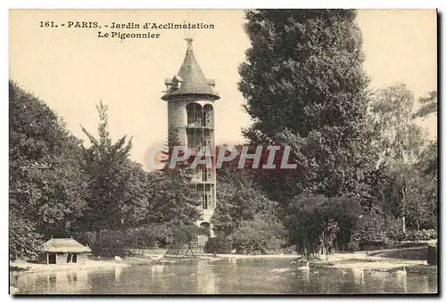 Ansichtskarte AK Colombe Colombophilie Paris Jardin d&#39acclimatation Le pigeonnier