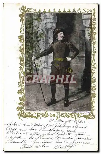 Cartes postales Rostand Theatre Cyrano de Bergerac