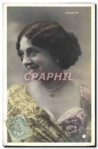 Cartes postales Femme Theatre Oterita