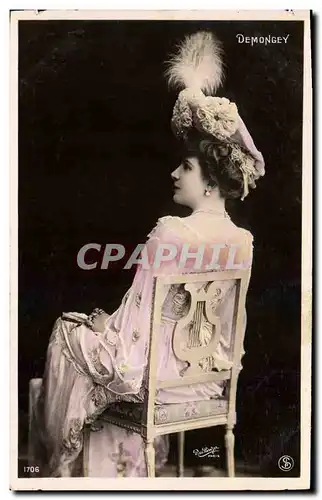 Cartes postales Femme Theatre Demongey