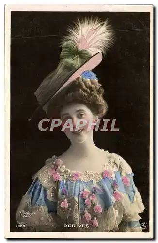 Cartes postales Femme Theatre Derives