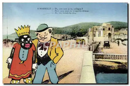 Cartes postales Negre Homme Noir Marseille