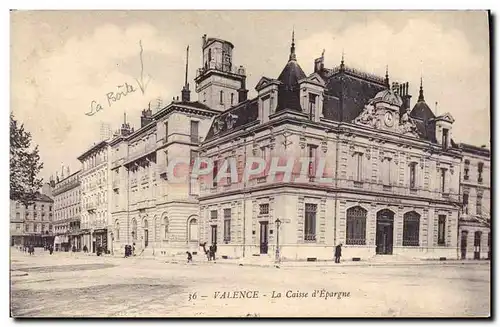 Cartes postales Banque Caisse d&#39Epargne Valence