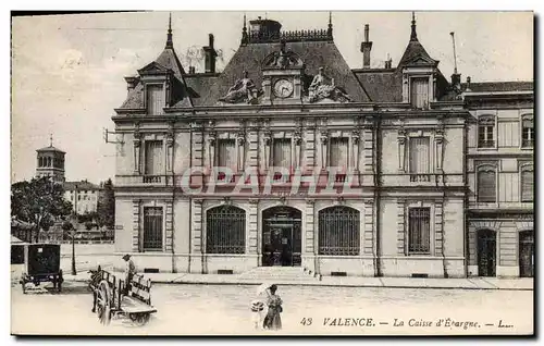 Cartes postales Banque Caisse d&#39Epargne Valence