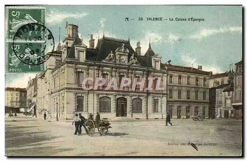 Cartes postales Banque Caisse d&#39Epargne Valence
