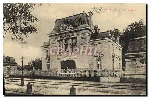 Cartes postales Banque Caisse d&#39Epargne Wassy