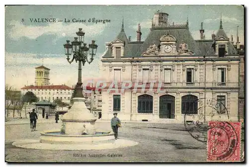 Cartes postales Banque Caisse d&#39Epargne Valence
