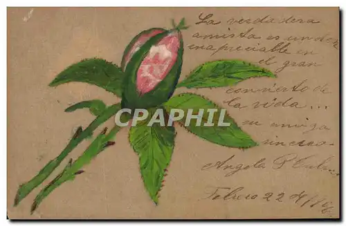 Cartes postales (dessin a la main) Fleurs