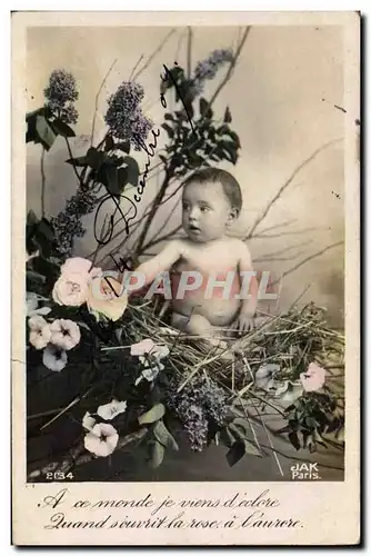 Cartes postales Fantaisie Enfant Bebe