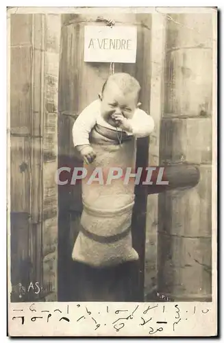 Cartes postales Fantaisie Enfant Bebe A vendre