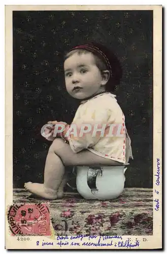 Cartes postales Fantaisie Enfant Bebe