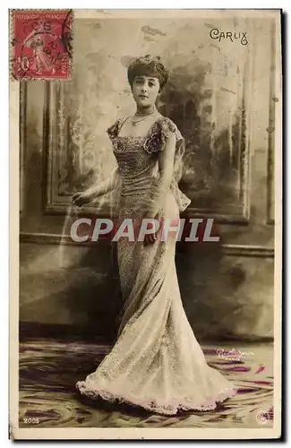 Cartes postales Fantaisie Femme Theatre Carlix