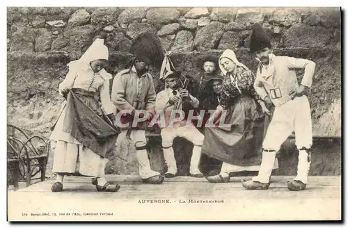 Ansichtskarte AK Folklore Auvergne La Montagnarde