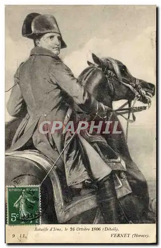 Ansichtskarte AK Napoleon 1er Bataille d&#39Iena Vernet