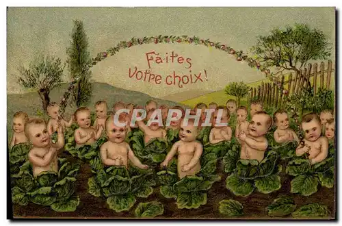 Cartes postales Fantaisie Enfants Faites votre choix