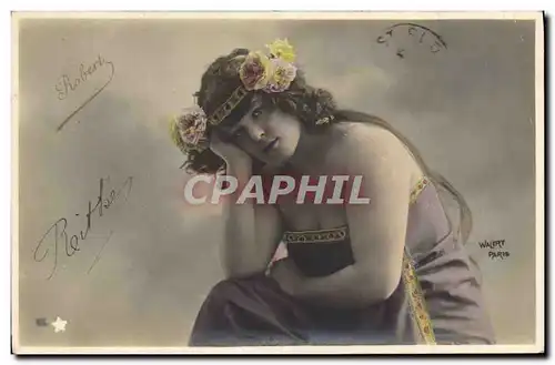 Cartes postales Theatre Femme Robert