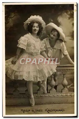 Cartes postales Theatre Femme Reba & Inez Kauffmann