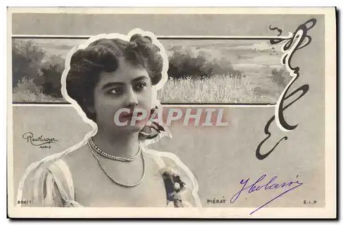 Cartes postales Theatre Femme Pierat