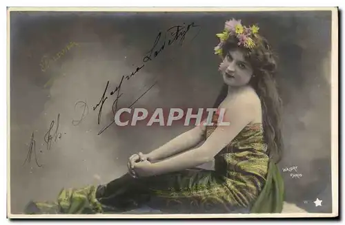 Cartes postales Theatre Femme Baxone