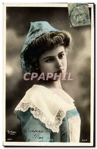 Cartes postales Theatre Femme Garrick