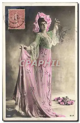 Cartes postales Theatre Femme Kara