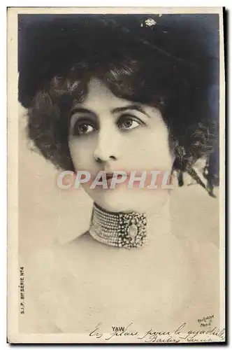 Cartes postales Theatre Femme Yaw