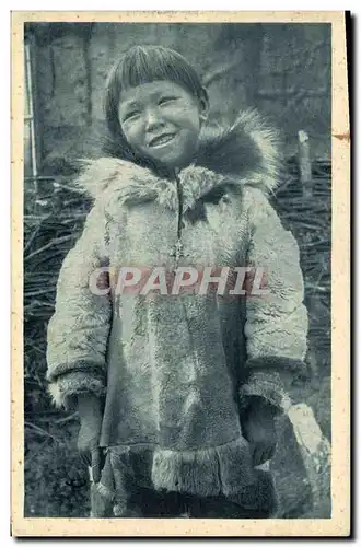 Ansichtskarte AK Polaire Amerique du Nord Jean qui rit Enfant de choeur esquimaux Cercle Arctique Alaska