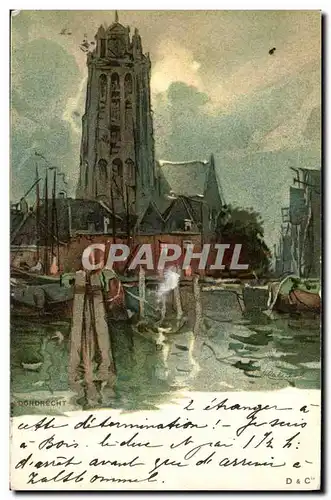 Cartes postales Fantaisie Illustrateur Dordrecht