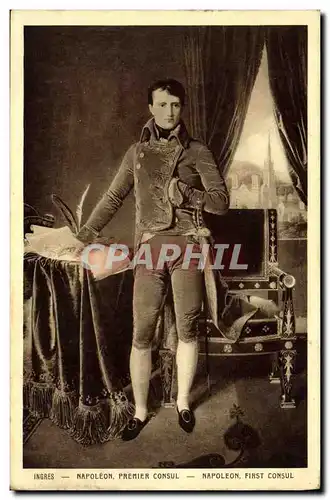 Cartes postales Napoleon 1er Premier Consul