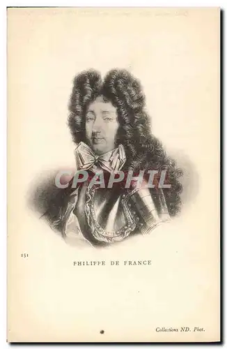 Cartes postales Philippe de France