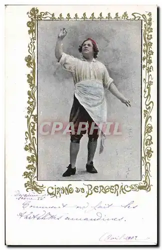 Cartes postales Theatre Cyrano de Bergerac Rostand