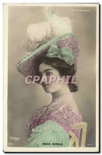 Cartes postales Theatre Femme Conservatoire Madia Borelli